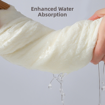 Бебешка кърпа за миене с Coral Velvet, карикатурен принт, бродирана, за бебета, 80–100 g