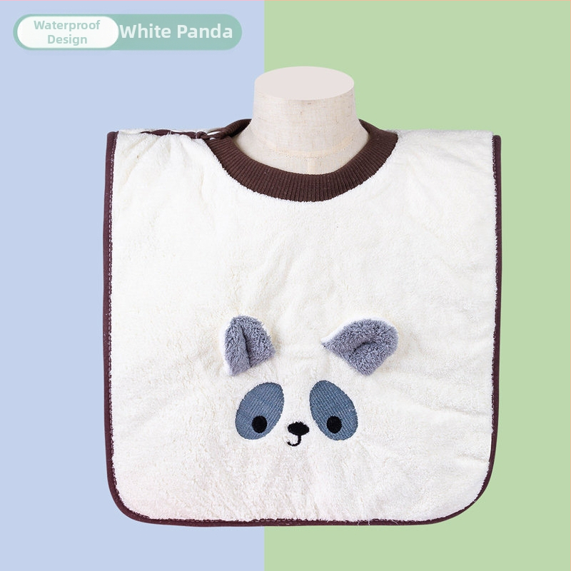 Бебешка кърпа за миене с Coral Velvet, карикатурен принт, бродирана, за бебета, 80–100 g