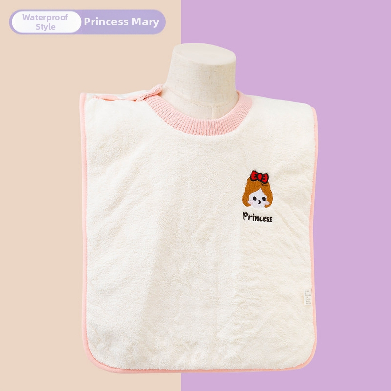 Бебешка кърпа за миене с Coral Velvet, карикатурен принт, бродирана, за бебета, 80–100 g