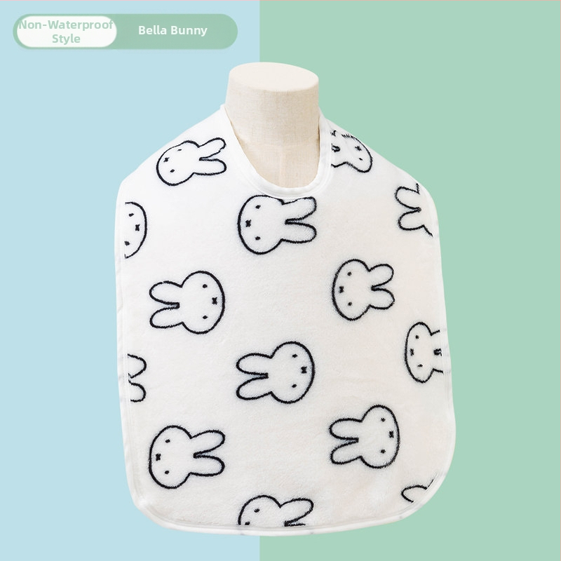 Бебешка кърпа за миене с Coral Velvet, карикатурен принт, бродирана, за бебета, 80–100 g