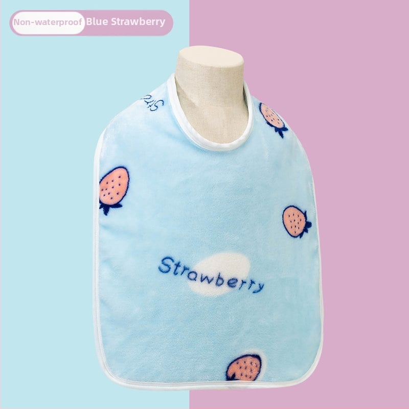 Бебешка кърпа за миене с Coral Velvet, карикатурен принт, бродирана, за бебета, 80–100 g