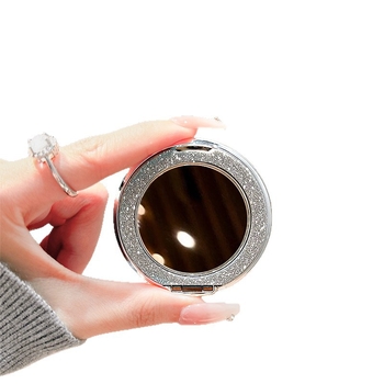 Сгъваема стойка за телефон с магнитно всмукване и адхезивно фиксиране, анти-трептене, метално-пластмасова конструкция, персонализируема, за кола, бюро и дом