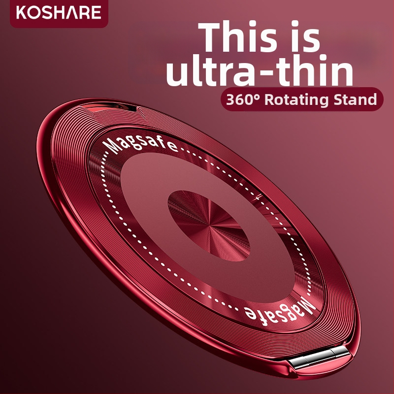 Сгъваема стойка за телефон с магнитно всмукване и адхезивно фиксиране, анти-трептене, метално-пластмасова конструкция, персонализируема, за кола, бюро и дом