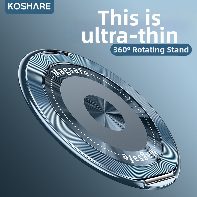 Сгъваема стойка за телефон с магнитно всмукване и адхезивно фиксиране, анти-трептене, метално-пластмасова конструкция, персонализируема, за кола, бюро и дом