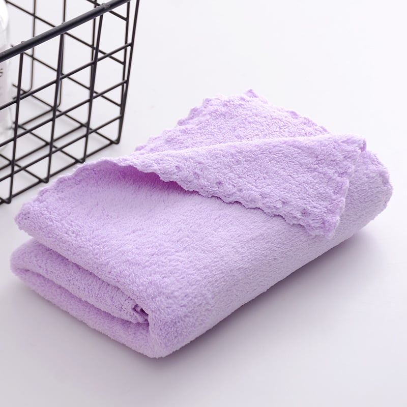 Бебешка кърпа за избърсване на ръце, коралов кадифе, 20 g, водопоглъщане 5–10 s, техника на изработка: Edge Crochet, възможност за бродиране на лого