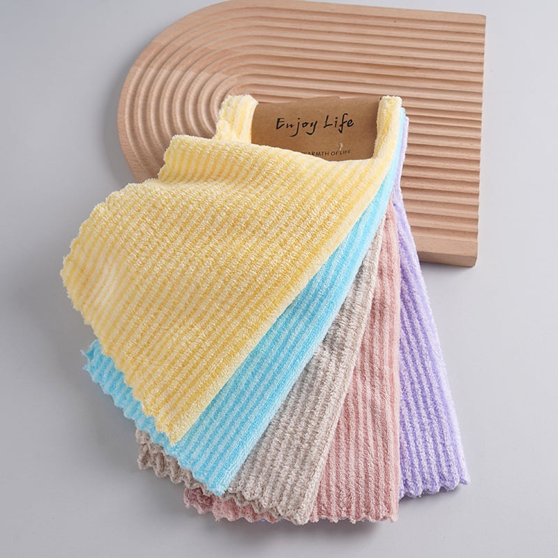 Бебешка кърпа за избърсване на ръце, коралов кадифе, 20 g, водопоглъщане 5–10 s, техника на изработка: Edge Crochet, възможност за бродиране на лого