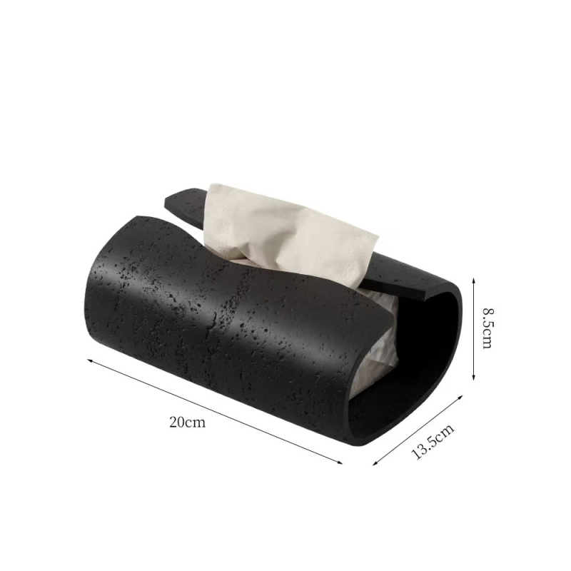 Kutija za maramice od smole za dnevni boravak, model NA1358, pogodna za papirnate maramice, vodootporna i višenamjenska