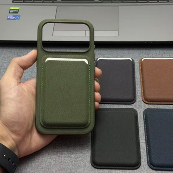 MagSafe-kompatibilis iPhone tok technikai szövetből, szövött mintával és mágneses kártyatartóval