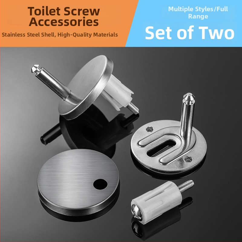 XQ Skrutky do krytu toalety | nerezová oceľ 304 | skrutka pre kryt toalety | ručná montáž | razenie