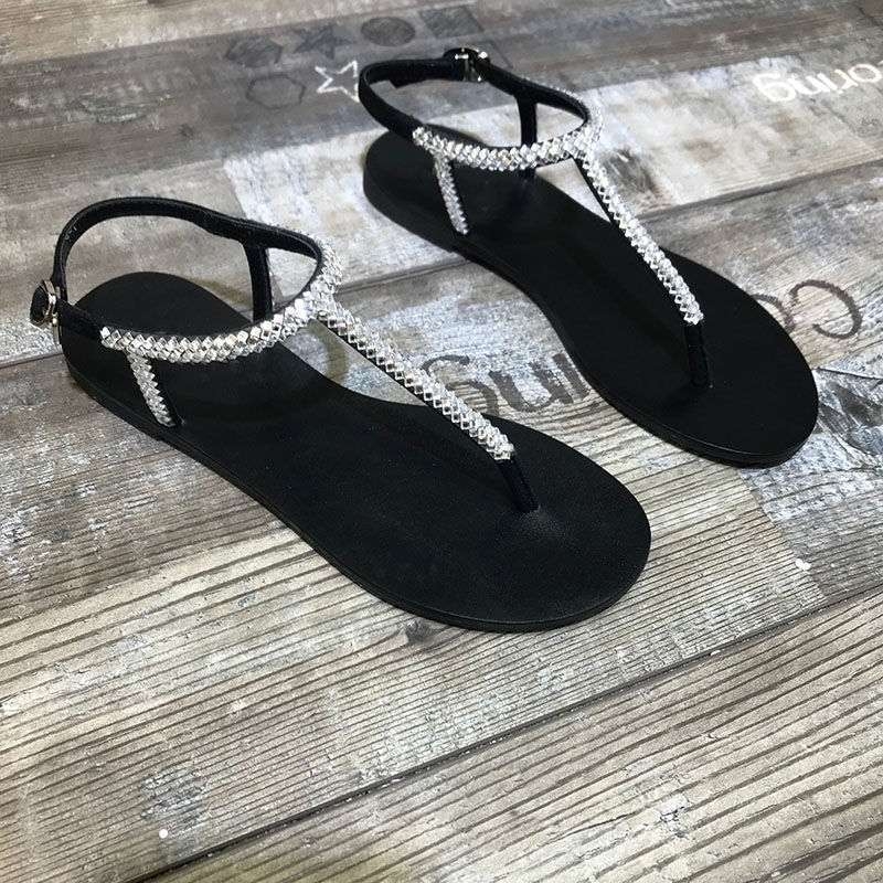 Ženske PU sandale s okruglim vrhom, srednje visine gornjeg dijela, gumena platforma, protuklizna potplat, debljina platforme 11 cm i više