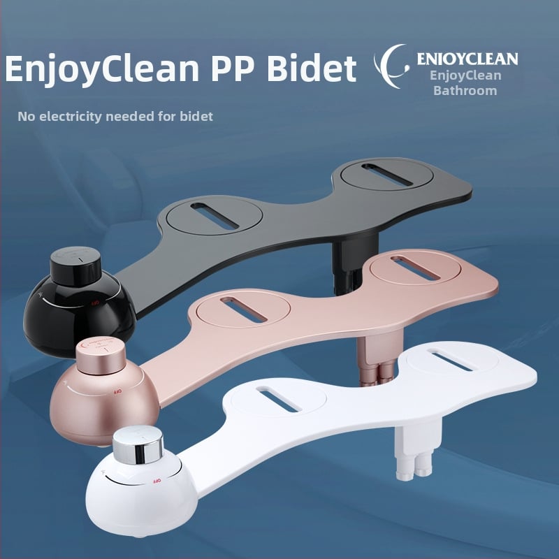 Inteligentné sedátko bidetu na WC, ABS materiál, funkcie: čistenie bokov, ženské umývanie, regulácia tlaku vody, rozstup otvorov 11–19 cm