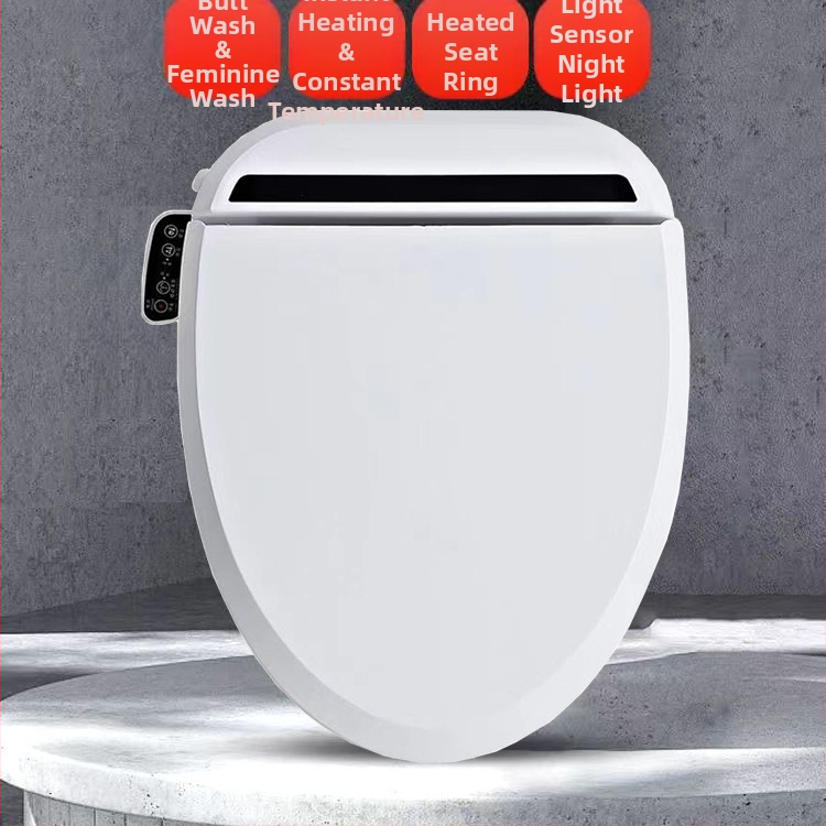 LB-302C Inteligentný kryt na toaletu s bidetom a automatickým sušením – PP materiál, okamžité zohrievanie vody, regulácia teploty vody, ohrievanie sedadla