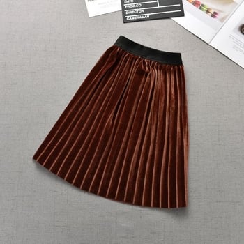 Детска пола презрамка в корейски стил, Chun yafang плат, памук, едноцветен модел