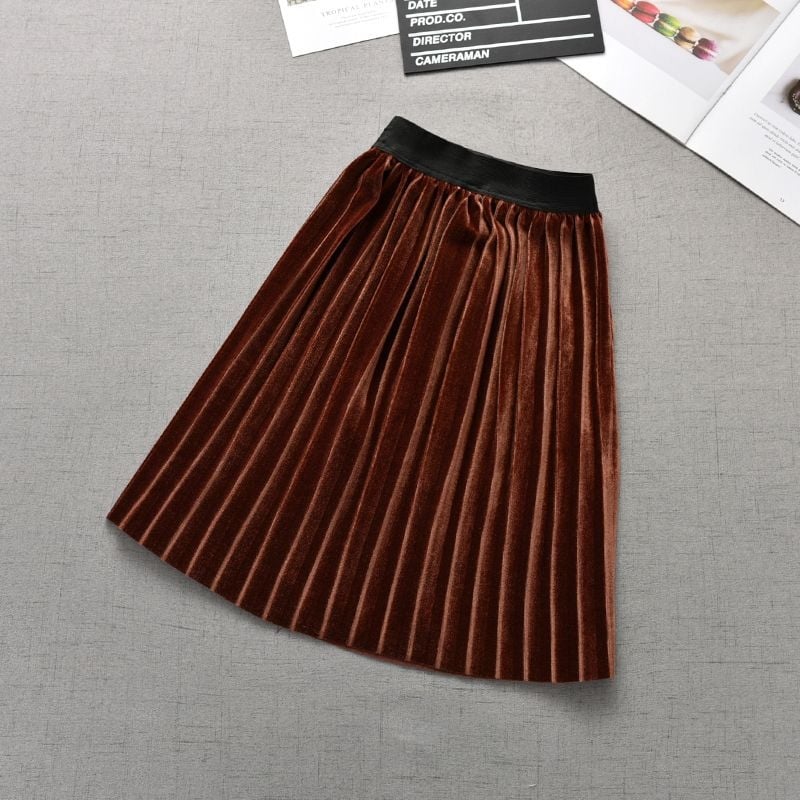 Детска пола презрамка в корейски стил, Chun yafang плат, памук, едноцветен модел