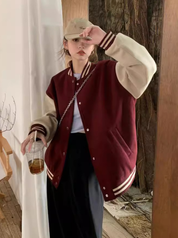 Kaput s polo ovratnikom, flis materijal, dugi rukavi, širok kroj, street hipster stil