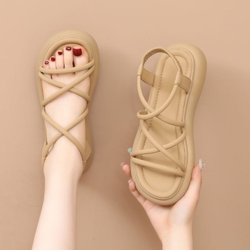 Rimske sandale – za odrasle, minimalistički stil, PU gornji dio, PU potplat, unutarnjost od mikrovlakana