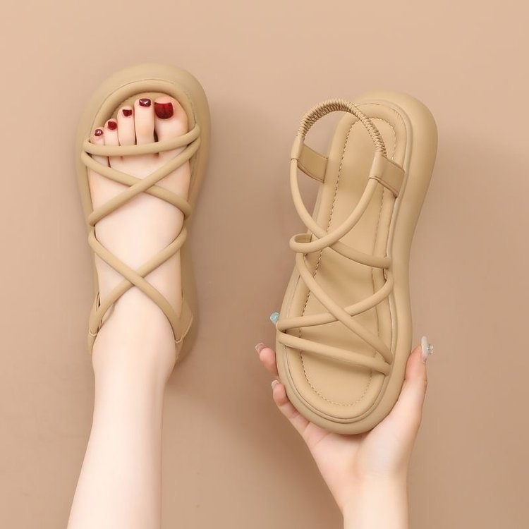 Rimske sandale – za odrasle, minimalistički stil, PU gornji dio, PU potplat, unutarnjost od mikrovlakana