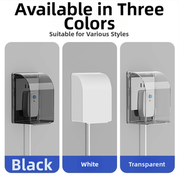 86-typ odnímateľný vodotesný kryt pre kúpeľňovú zásuvku a vypínač bojleru