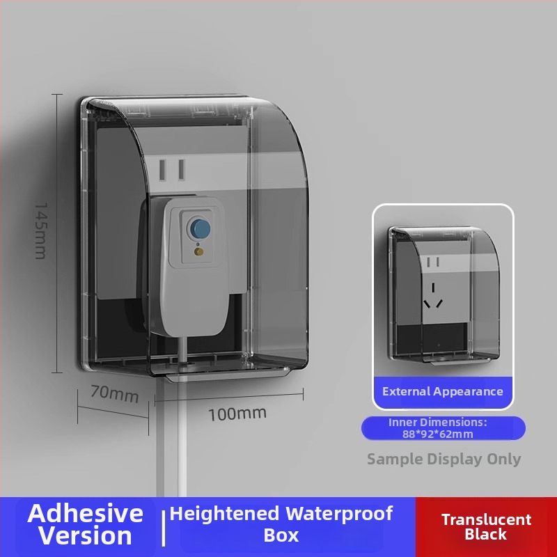 86-typ odnímateľný vodotesný kryt pre kúpeľňovú zásuvku a vypínač bojleru