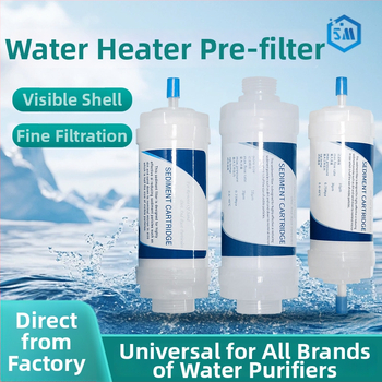 Предфилтър за водонагревател – универсална душ глава и умна капачка за тоалетна (Тип: филтър елемент за пречистване на вода; Модел: предфилтър за водонагревател; Материал: PP памук; Функция: предфилтър; Ефикасност: премахва ръжда и седименти)