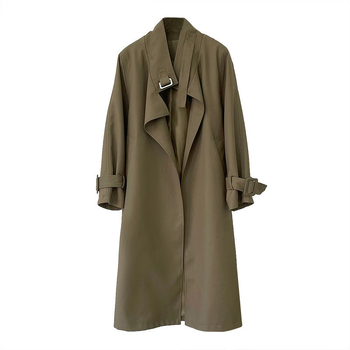 Ženska windbreaker jakna – korejski ležerni stil, udoban kroj, rever ovratnik, dugi rukavi, poliester tkanina, udio poliester 80-90%