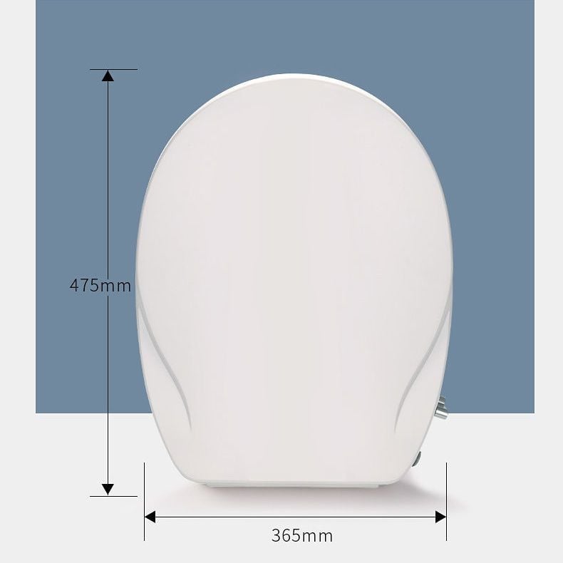 Inteligentný kryt na toaletu s bidetom a okamžitým ohrevom, polypropylén, CE certifikovaný, 3C certifikovaný