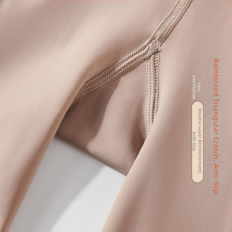 Nylon tajice s Butt-Lifting, debele, jednostrani gusset, stopalo s remenom