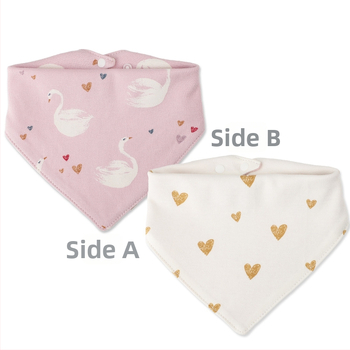 Βρεφικό τριγωνικό σαλιάκι με σχέδιο κινουμένων σχεδίων, 100% βαμβάκι, αδιάβροχο, για νεογέννητα 0–1 έτους