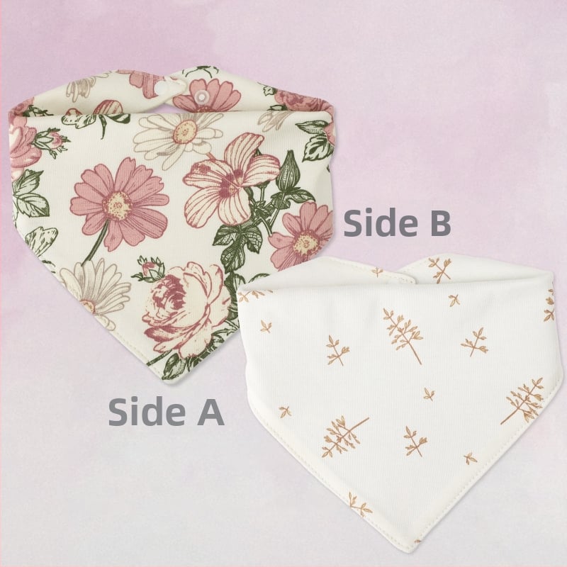 Βρεφικό τριγωνικό σαλιάκι με σχέδιο κινουμένων σχεδίων, 100% βαμβάκι, αδιάβροχο, για νεογέννητα 0–1 έτους