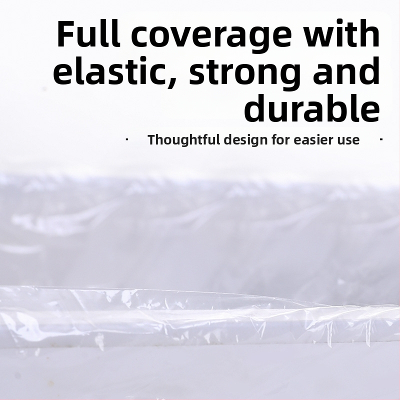 Μίας χρήσης πλαστικό φιλμ κάλυμμα για δίσκο κλουβιού κατοικίδιων — ελαστική σακούλα για περιττώματα κουνελιού και κλουβιών πτηνών