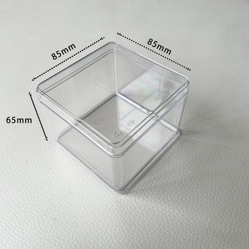 Recipient plastic transparent dreptunghiular pentru alimente cu capac, sigilabil, mai multe modele, marcă Jin Peng, logo imprimat
