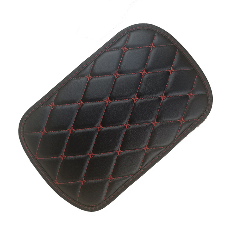 Covoraș din piele brodat pentru cotiera auto, Model SJ-PGFSX, Potrivire generală, Greutate 0.07 kg, Personalizabil