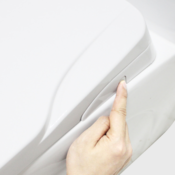 Univerzálny inteligentný bidetový kryt na toaletu, bez elektriny, ABS materiál, samočistiaca tryska, pranie žien, pomalé zatváranie