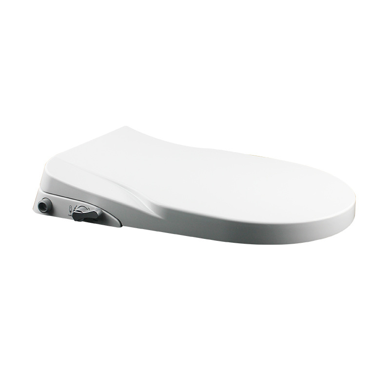 Univerzálny inteligentný bidetový kryt na toaletu, bez elektriny, ABS materiál, samočistiaca tryska, pranie žien, pomalé zatváranie
