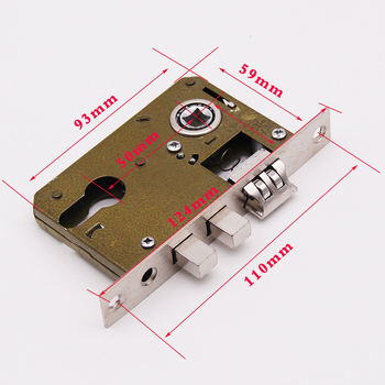 Corp de încuietoare pentru ușă interioară, model Small 50 bearing, construcție din fier, 180 g