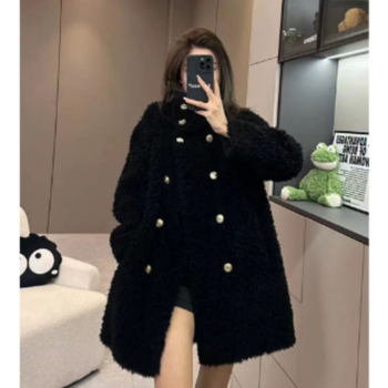 Jachetă de damă Chenille cu Spandex, guler polo, mâneci prințese - Primăvara 2025