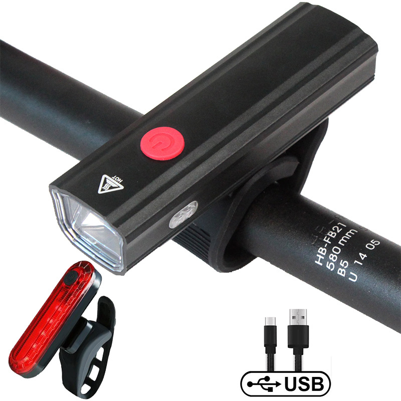 Kesen комплект предна светлина за велосипед и USB задна светлина; висока яркост; обработка по поръчка: Няма; внос: Няма; лицензиран частен етикет