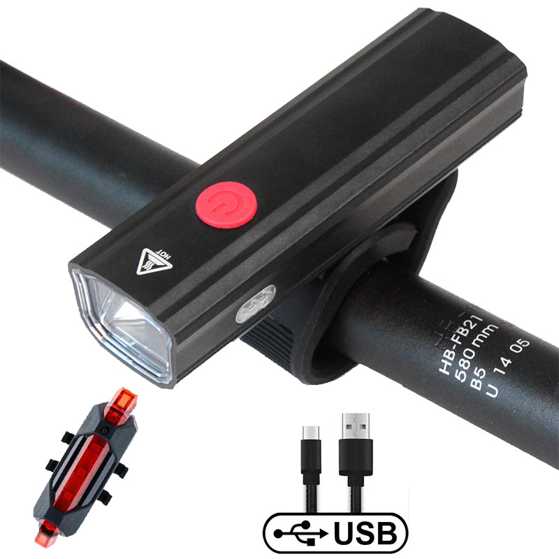 Kesen комплект предна светлина за велосипед и USB задна светлина; висока яркост; обработка по поръчка: Няма; внос: Няма; лицензиран частен етикет