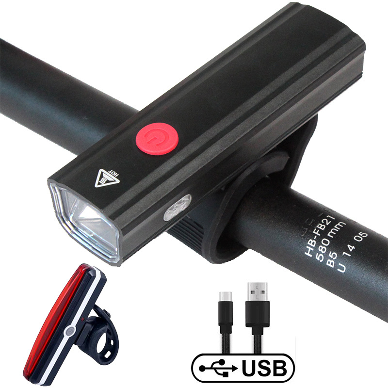 Kesen комплект предна светлина за велосипед и USB задна светлина; висока яркост; обработка по поръчка: Няма; внос: Няма; лицензиран частен етикет