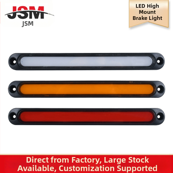 LED zadné svetlo pre nákladné auto, 15-LED svetelný vodič brzdy, 24V, 5W, 6000K