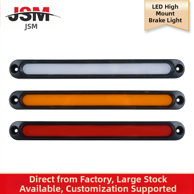 LED zadné svetlo pre nákladné auto, 15-LED svetelný vodič brzdy, 24V, 5W, 6000K