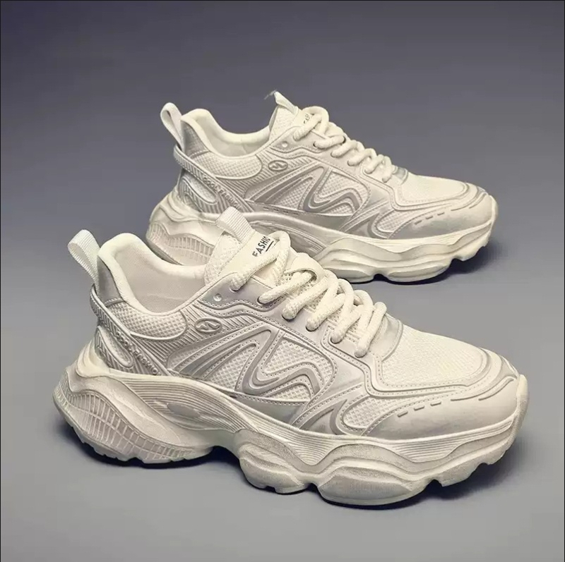 Muške tenisice Dad Shoes - Gornji dio KPU, EVA đon, šnurovanje, nizak vrh, debeli peta 3–5 cm