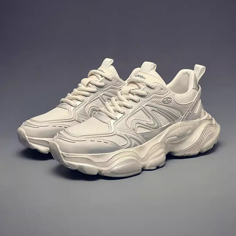 Muške tenisice Dad Shoes - Gornji dio KPU, EVA đon, šnurovanje, nizak vrh, debeli peta 3–5 cm
