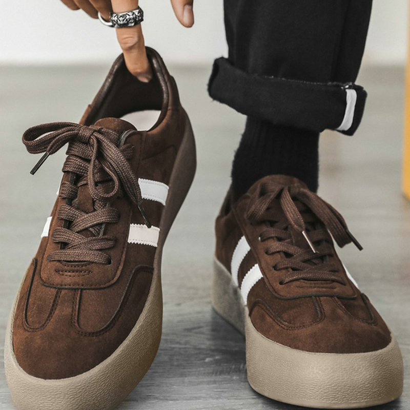 Unisex tenisice za skateboard, s gumom potplatom, PU uloškom, vezanjem šnuralima