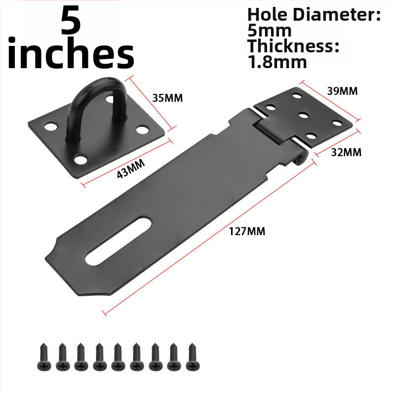 Zámok na dvere z nehrdzavejúcej ocele – zámok na dvere pre skrinky, moderný dizajn (WITT RIGHT)