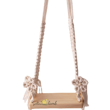 Rekvizit za fotografiju novorođenčadi – ručno tkan hamaka, materijal: tkanina, težina 0,2 kg