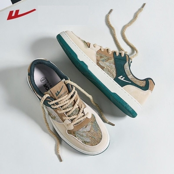Muške skate tenisice - PU gornji dio, retro stil, vezanje, pamučna uložak