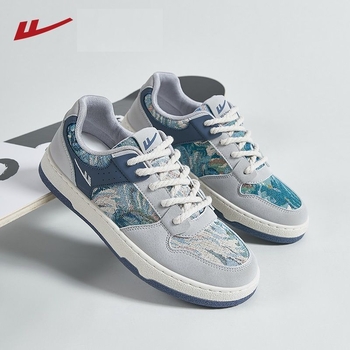 Muške skate tenisice - PU gornji dio, retro stil, vezanje, pamučna uložak