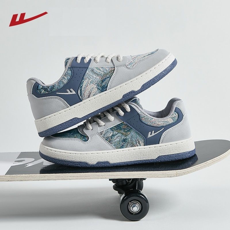 Muške skate tenisice - PU gornji dio, retro stil, vezanje, pamučna uložak