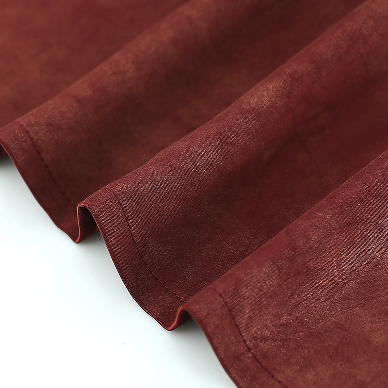 3/4-ujjú felső, poliészter szálas anyag (>95%), kínai stílus, hímzés